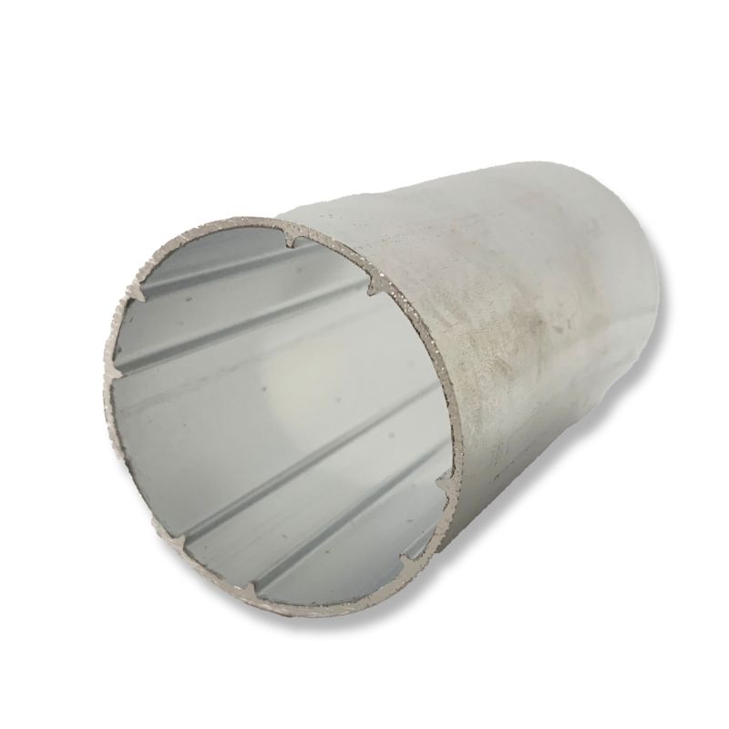 TUBO 50mm ESTRIADO - 5.95M - COLOR NATURAL